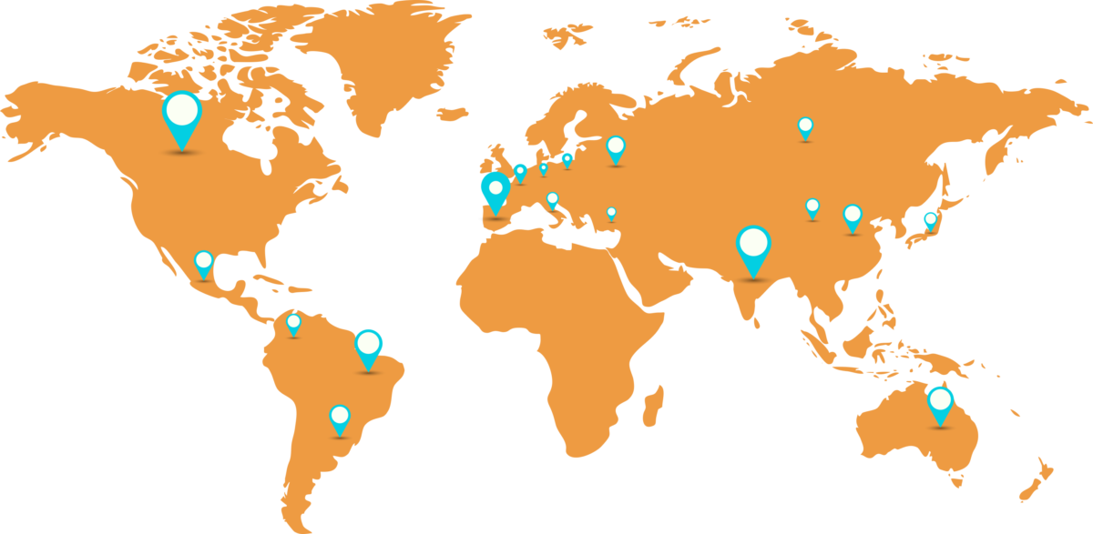 Around the world